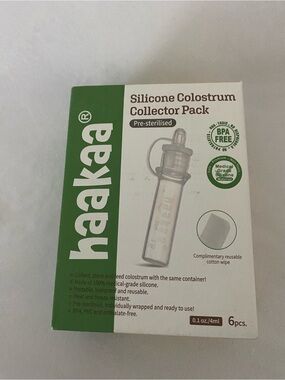 Haakaa Silicone Colostrum Collector Pack - 5